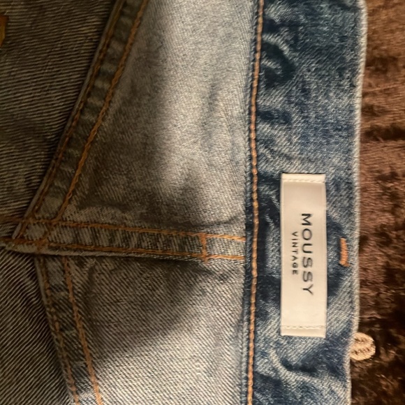 Distressed Denim Blue Shorts - Picture 3 of 5